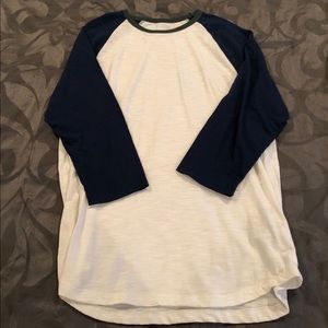 Old navy 3/4 tee